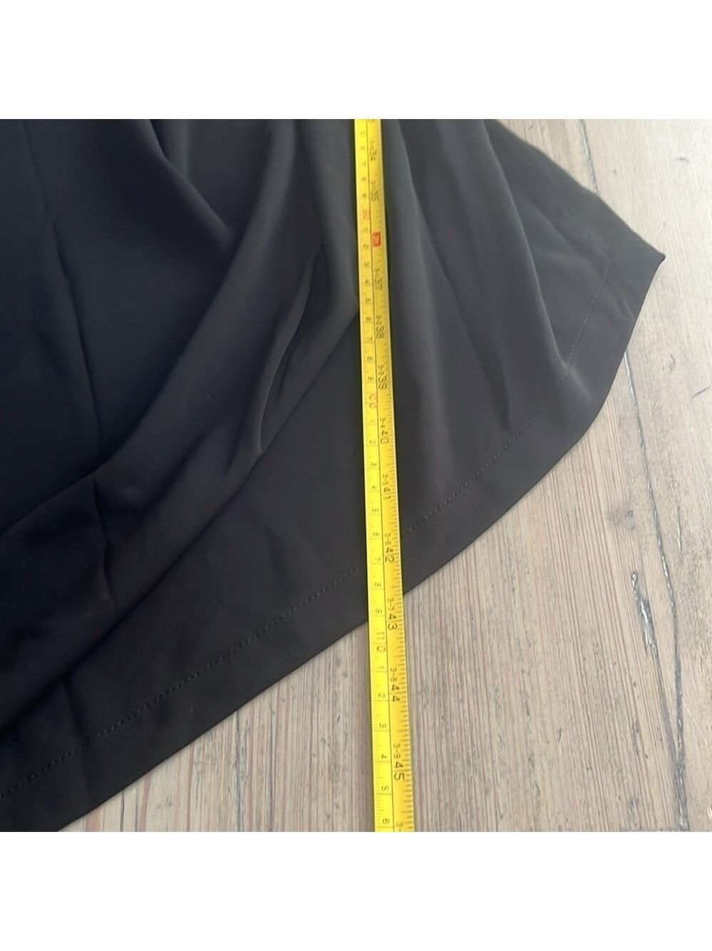 Off-White Asymmetrical Cut Out Draped Midi Dress in Black Size Large - Picture 10 of 16